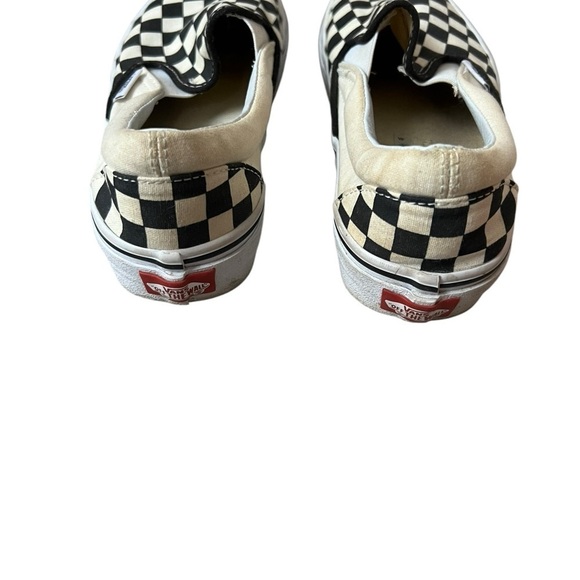 VANS Slip-On Checkerboard Skate Shoe Sz 7 - Picture 6 of 8